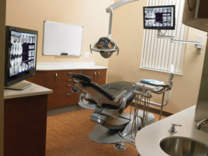 The doctor selected the luxurious Pelton & Crane Spirit 3000 chairs and Helios 3000 lights after a VIP tour of the manufacturer’s facility.