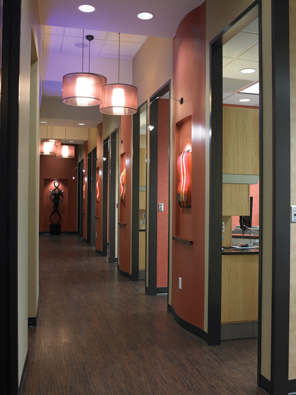 Dedicated space for personal treatment planning.