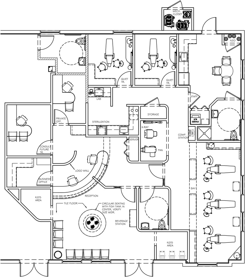 Designed by Jennifer Rhode, Henry Schein National Design Group