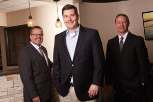 Left to Right: Mark Wethington, Equipment & Technology Specialist; Dr. Reyn Connelly; Scott Carringer, Regional Manager(Not Pictured: Al Cuellar, Field Sales Consultant)
