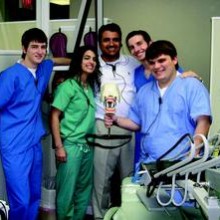 Dr. Cuomo and Students