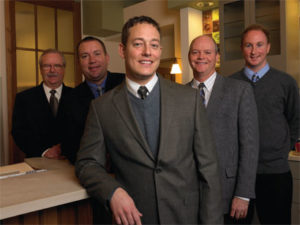 Left to right; Lee Lehman, Regional Manager; Jim Hammon, Equipment Sales Specialist; Dr. Jason McMillan; Scott Cook, Field Sales Consultant; and Greg Hirsch, Regional Operations Manager