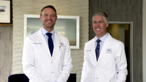 Dr. Benjamin Hellickson (left) and Dr. Samuel Mattson (right).