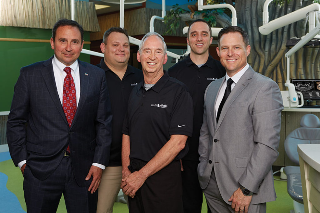 Doctors and team portrait.