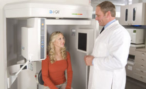 Figure 4. CBCT system neatly incorporated within the office floor plan