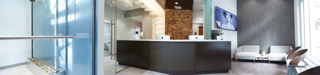 Reception area